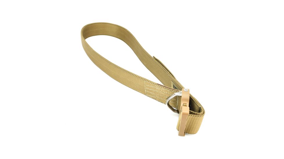 Elite Survival Systems Elite Cobra Rigger's Belt with D Ring Buckle, Coyote Tan, Large CRB-T-L