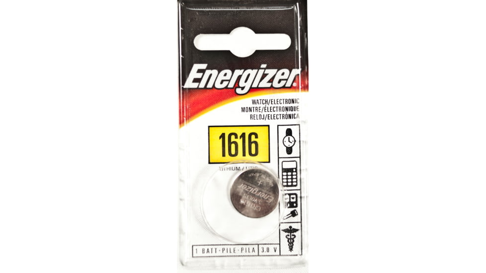 Energizer 3 Volt Lithium Coin Button Cell Electronic / Watch Battery, CR1616, ECR1616BP