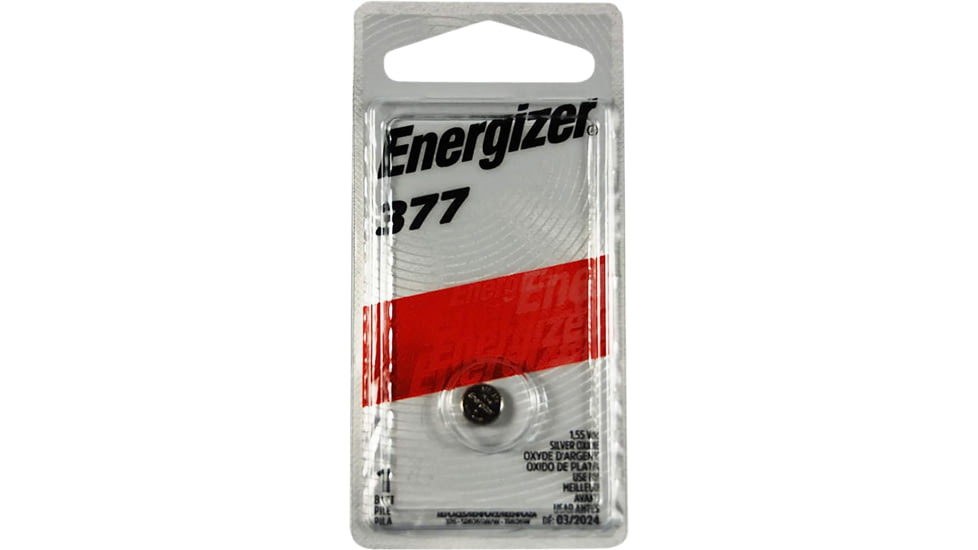 Rayovac Energizer 377BPZ 377 Battery  Silver Oxide 1.55 Volts, Qty (72) Singe Pack, 377BPZ