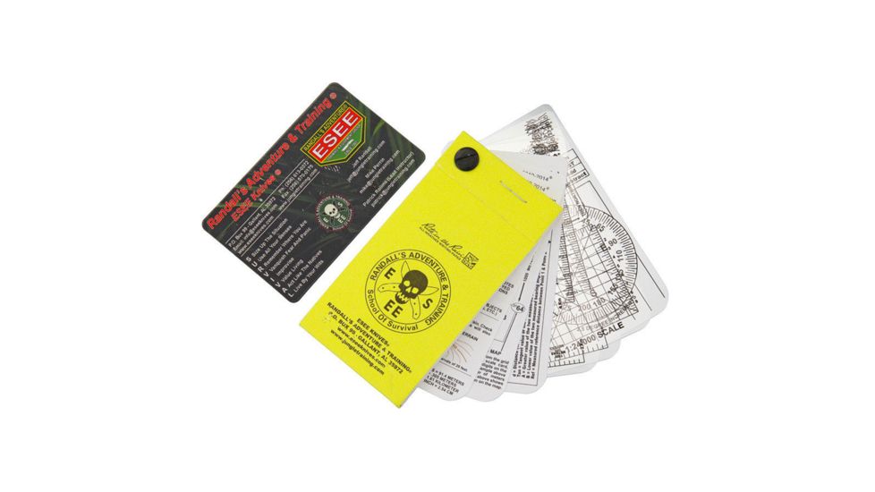 Esee Pocket Navigation/Survival Cards w/RIR NP POCKET-NAV-CARDS