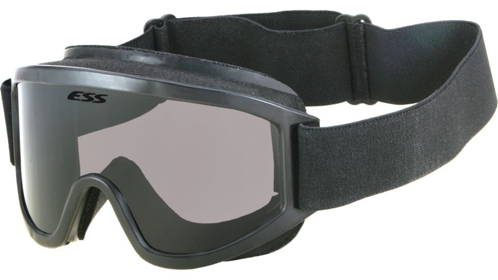 ESS Striker Series Vehicle Ops Military Tactical Goggles w/ Interchangeable Lenses, Black Frame