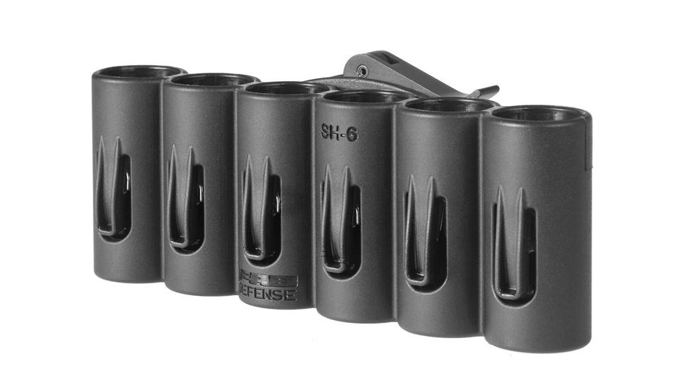 FAB Defense QR Picatinny Shotgun Shell Holder, 20 Ga., Black, FX-SH6
