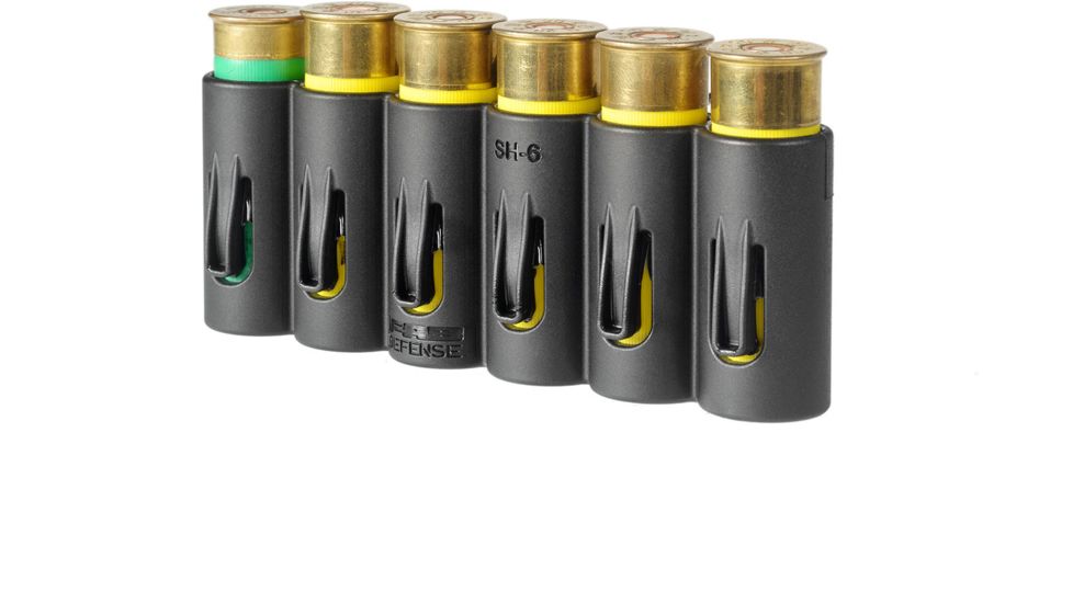 FAB Defense QR Picatinny Shotgun Shell Holder, 20 Ga., Black, FX-SH6