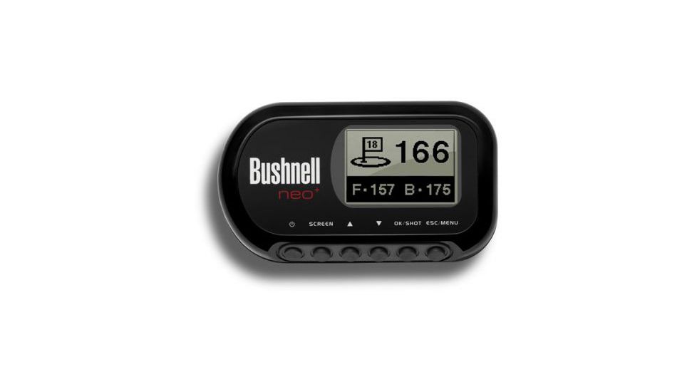 Factory DEMO Bushnell Neo Plus Golf GPS Rangefinder w/16000 Preloaded Courses - 368150