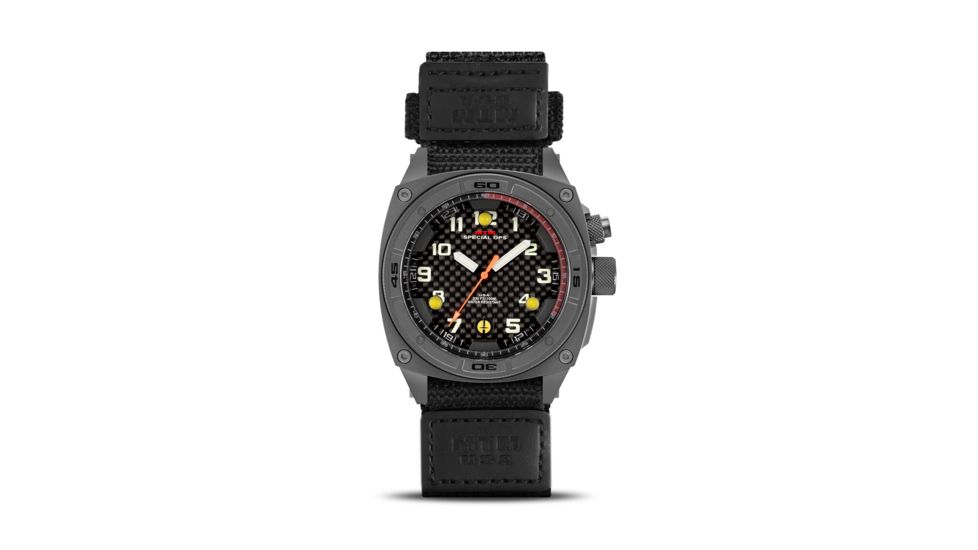 Falcon 44mm Grey Case, Ballistic Velcro I Band