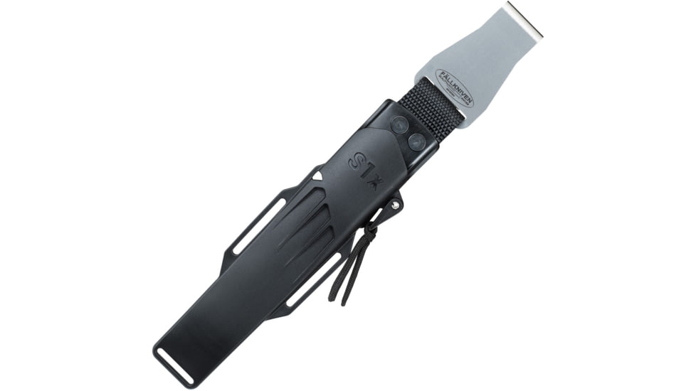 Fallkniven S1x Zytel Sheath with Clip, Stainless clip, S1XEZCLIP