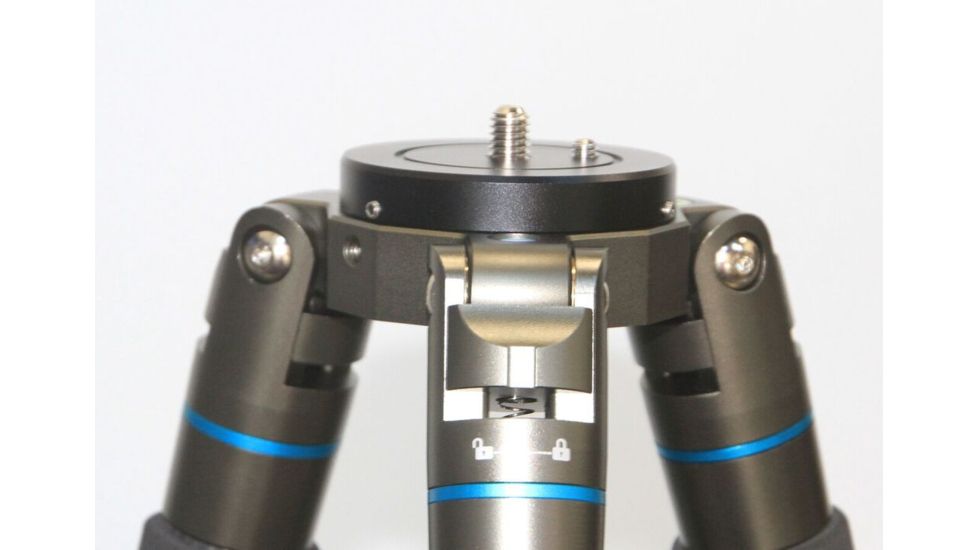 Field Optics Research Flat Top Assembly for FBT series tripods, Short handle, Includes Short Handle Assy and Flat Top Disk, FBT-FT