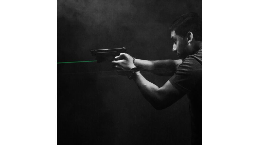 Firefield BattleTek LED Weapon Light, CR2, Green, 150 Lumens, Black, FF25018