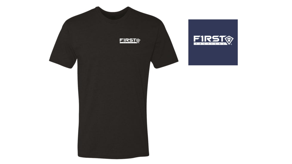 First Tactical Freedom Flag T-Shirt - Men's, 2XL, True Navy Heather, 112526-728-XXL