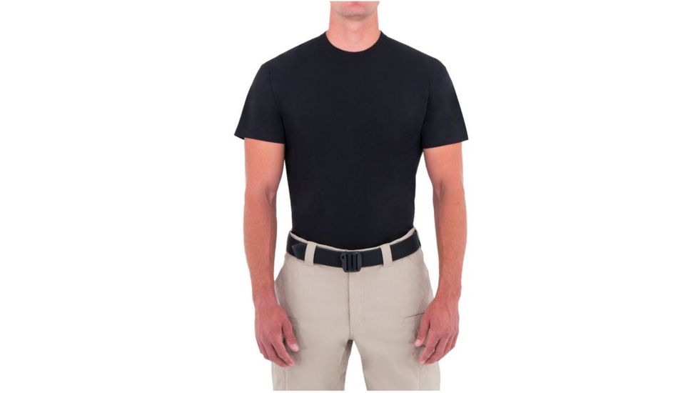 First Tactical Mens Ctn S/S Tshirt 3-Pack, Black, 4XL 112500-019-4XL