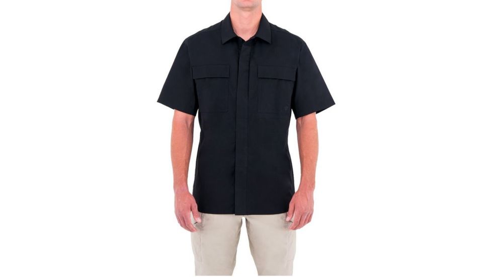 First Tactical Mens Specialst Bdu Ss Shrt, Black, 4XL Regular 112005-019-4XL-R
