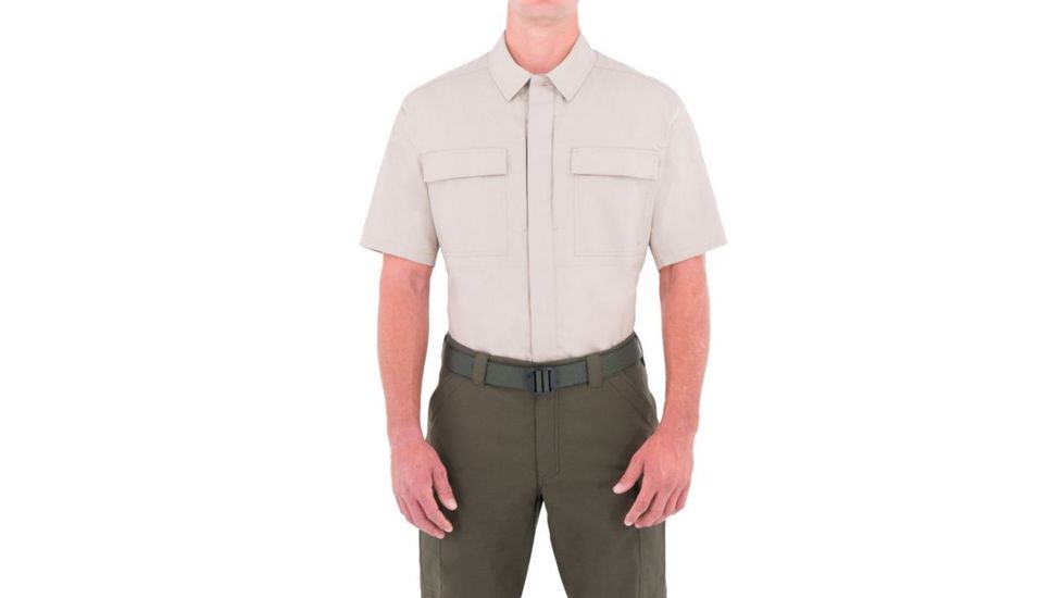 First Tactical Mens Specialst Bdu Ss Shrt, Khaki, 4XL Regular 112005-055-4XL-R