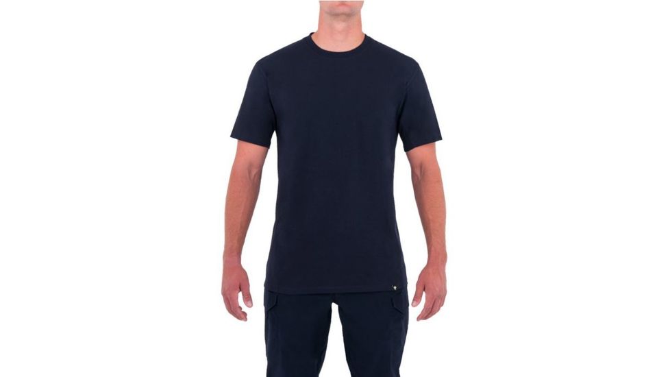 First Tactical Mens Tactix Cotton S/S Tee, Midnight Navy, 2XL 112501-729-XXL