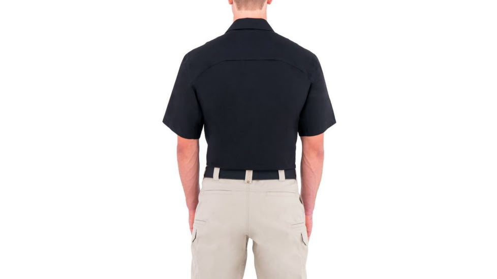 First Tactical Mens Tactix S/S Bdu Shirt, Black, 4XL Regular 112004-019-4XL-R