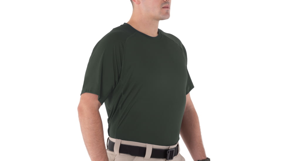 First Tactical Performance Short Sleeve T-Shirt - Mens, OD Green, Small, 112503-830-S