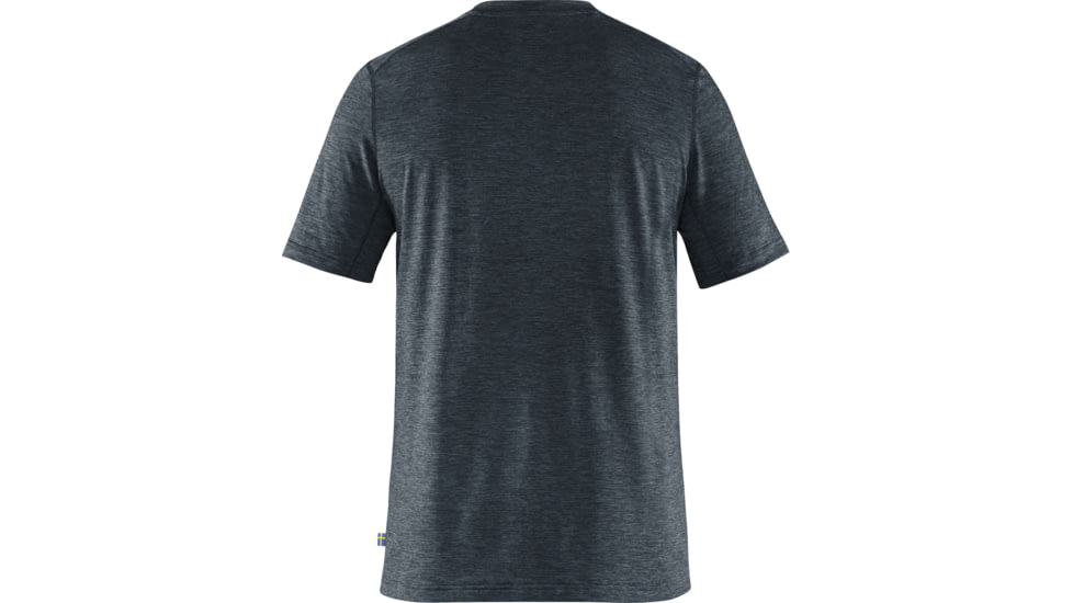 Fjallraven Abisko Day Hike Short Sleeve T-Shirt - Mens, Dark Navy, Extra Large, F87197-555-XL