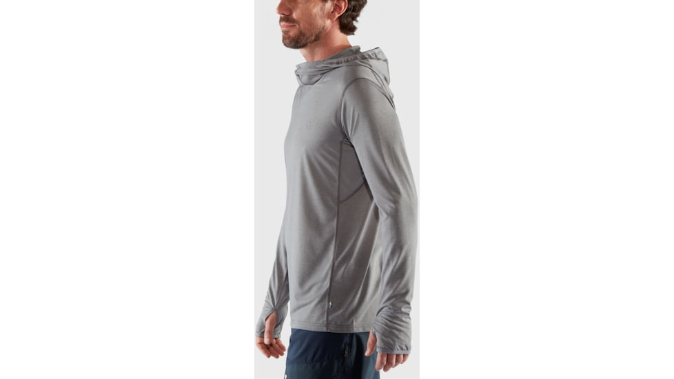 Fjallraven Abisko Sun-Hoodie - Mens, Shark Grey, Small, F87199-016-S
