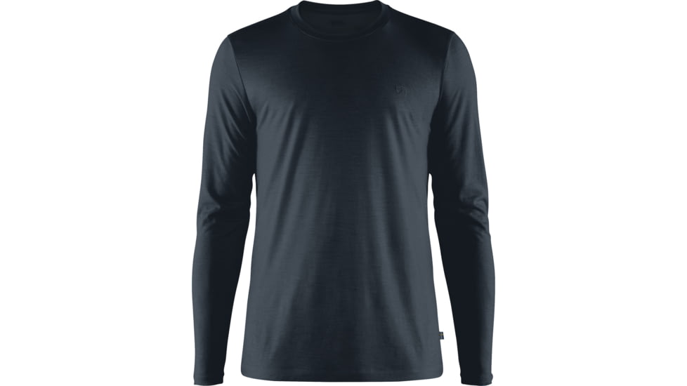 Fjallraven Abisko Wool LS - Mens, Dark Navy, 2XL, F87194-555-XXL