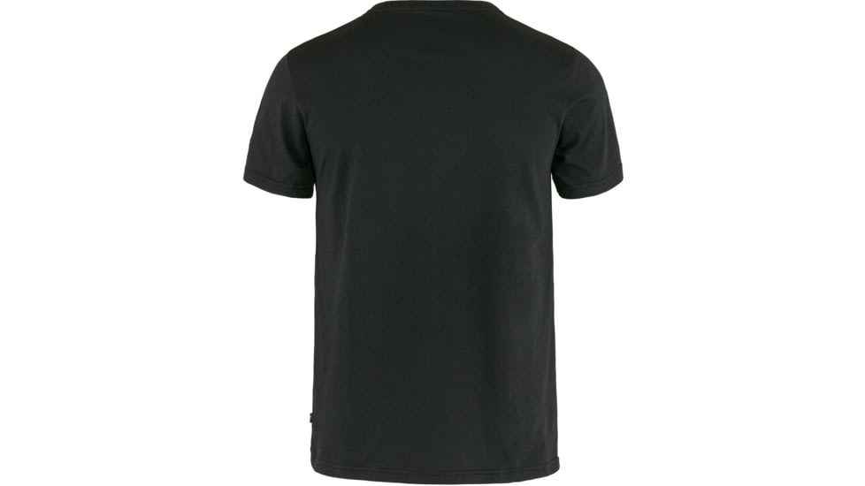 Fjallraven Logo T-Shirt - Mens, Black, Large, F87310-550-L