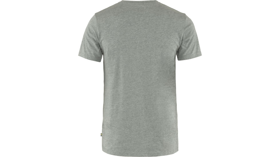 Fjallraven Logo T-Shirt - Mens, Grey Melange, Extra Large, F87310-051-XL