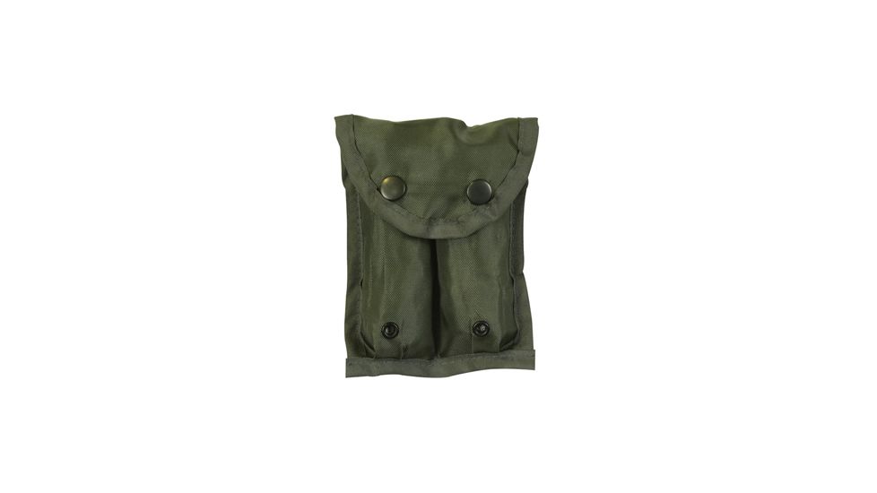 Fox Outdoor .45 Caliber Double Clip Pouch Nylon, Foliage Green 099598573072