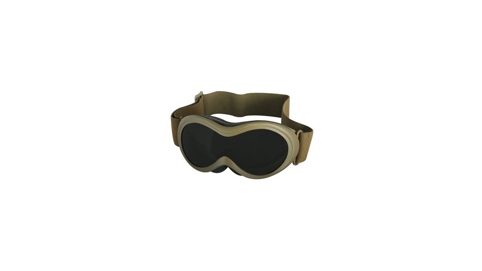 Fox Outdoor Infantry Goggle, Coyote 099598853082