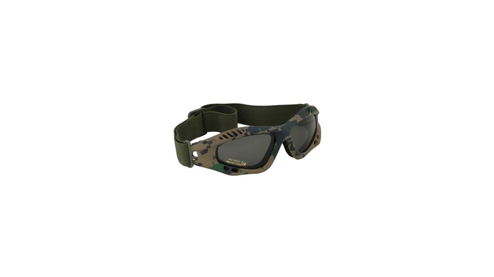 Fox Outdoor Mojave Goggle, Digital Woodland 099598854034