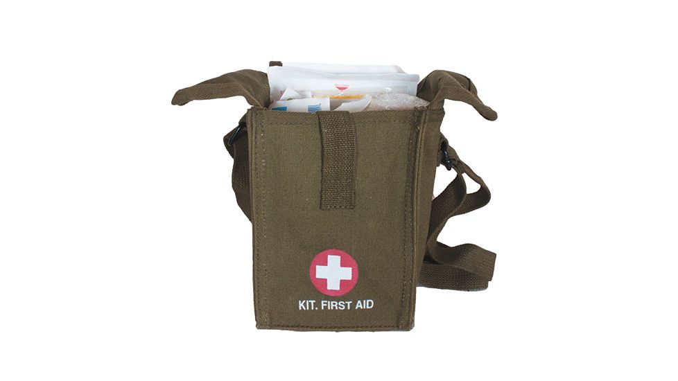 Fox Outdoor Platoon First Aid Kit - Olive Drab 57-84