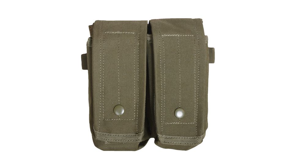 Fox Outdoor Rip-Away AR-15/AK 47 Dual Mag Pouch, Olive Drab, 57-0200