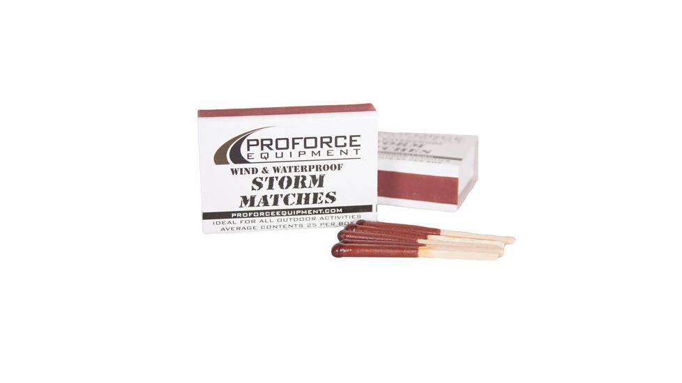 Fox Outdoor Survival Matches- 2 Boxes Per Polybag 57-59