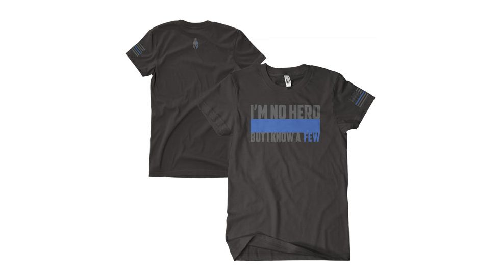 Fox Outdoor Two-Sided Imprinted T-Shirt - Men's, Small, I'm No Hero / Black, 63-481 S