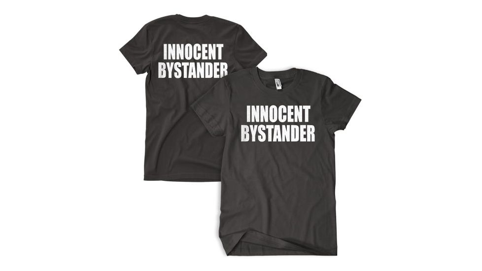 Fox Outdoor Two-Sided Imprinted T-Shirt - Men's, Large, Black/Inncocent Bystander/White Imprint, 64-6166 L