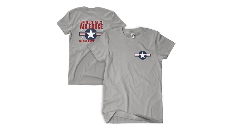 Fox Outdoor Two-Sided Imprinted T-Shirt - Men's, Large, Heather Grey/No One Comes Close, 64-437 L
