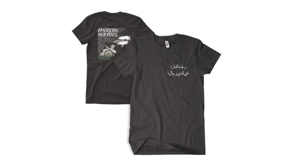 Fox Outdoor Two-Sided Imprinted T-Shirt - Men's, Large, Wolf Slayer / Black, 63-6290 L