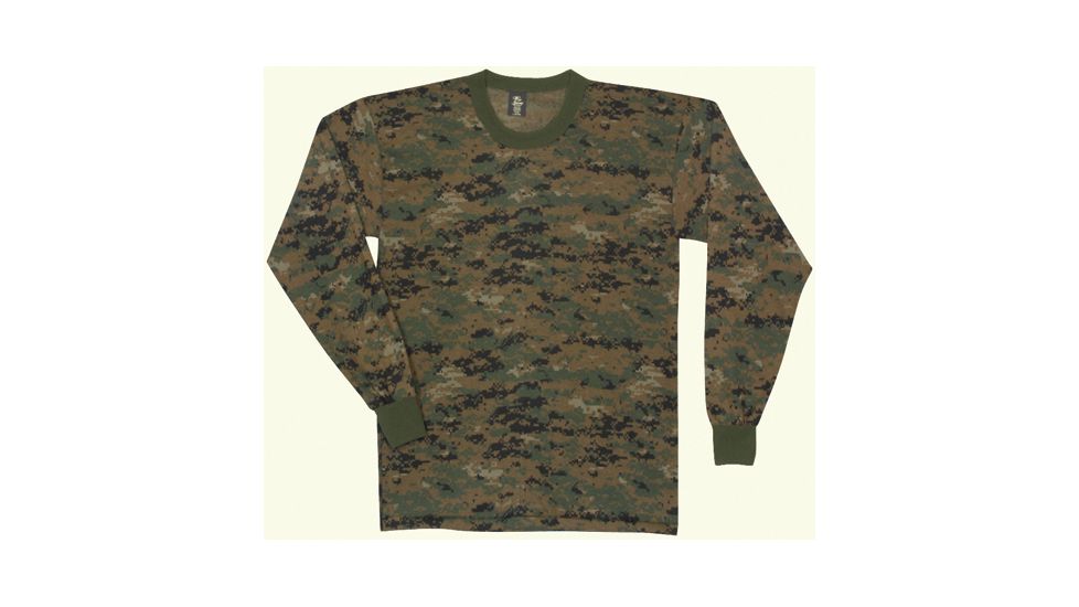 Fox Outdoor Youths Long Sleeve T-Shirt, Large, 64-334 L