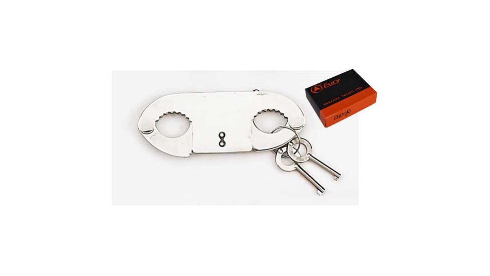 Fury Double Lock Thumbcuff w/Pouch &amp; Keys FP15903