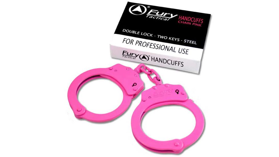 Fury Tactical Handcuffs, Pink FP15910