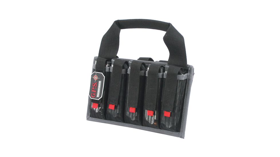 GPS Pistol Magazine Tote, Black, GPS-1006MAG