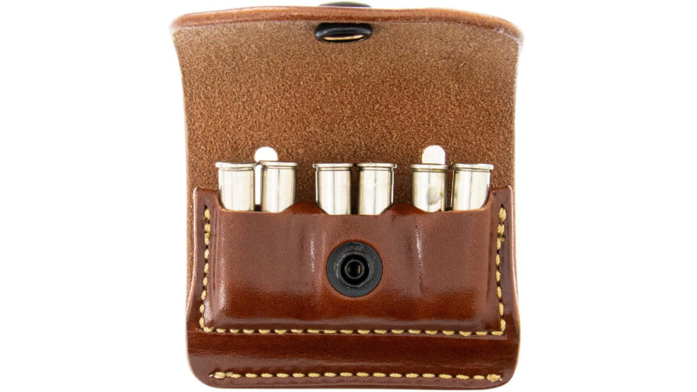 Galco 2X2X2 Ammo Carrier 2.0, Charter Arms UNDERCOVER 2in, CHIAPPA RHINO 40DS 4in, CHIAPPA RHINO 60DS 6in, Colt .357 SAA 4 3/4in, Ambidextrous, Tan, 2X2-357