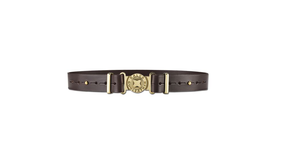 Galco Adjustable Shell Pouch Belt,Ambidextrous, Dark Havana, Medium 32-38 - LT1001DH