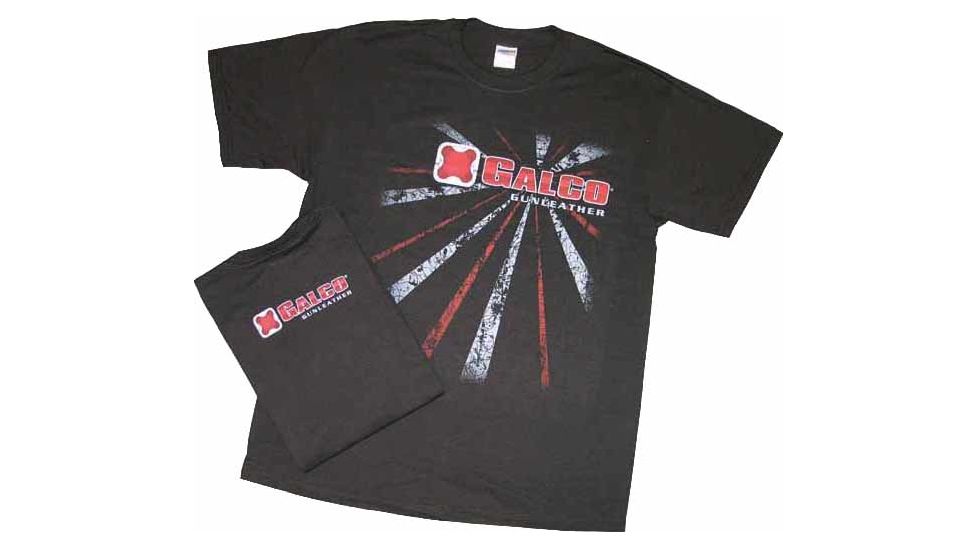 Galco Black T-Shirt w/ Red Logo