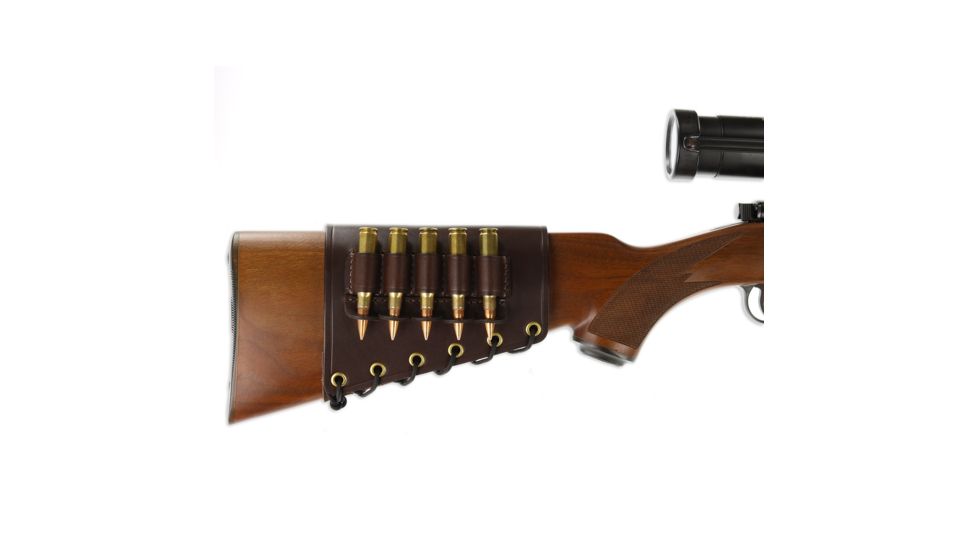Galco Butt Cuff - Right Hand, Dark Havana, .44 Magnum Revolver BC-34-DH