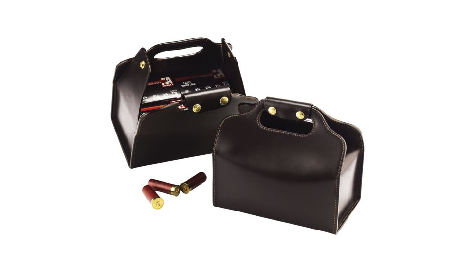 Galco Four Box Shell Carrier Ambidextrous - Dark Havana LT1048DH