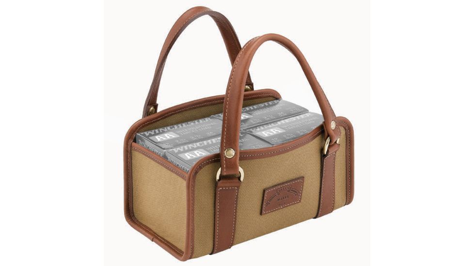 Galco Four Box Shell Carrier Canvas &amp; Leather