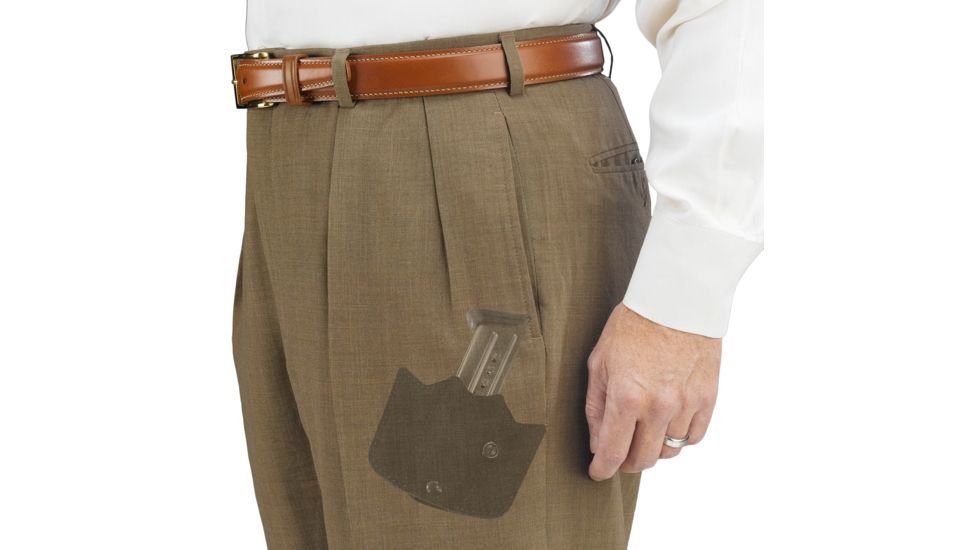 Galco Pocket Magazine Carrier,Black,Ambidextrous PMC24B