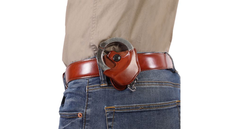 Galco SC7 Cuff Case For System Or Belt - Left Hand - Tan SC73