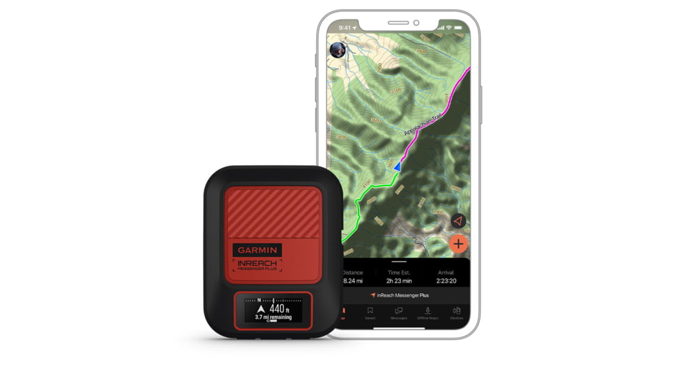 Garmin InReach Messenger Plus Communicator, Red/Black, 010-02887-00