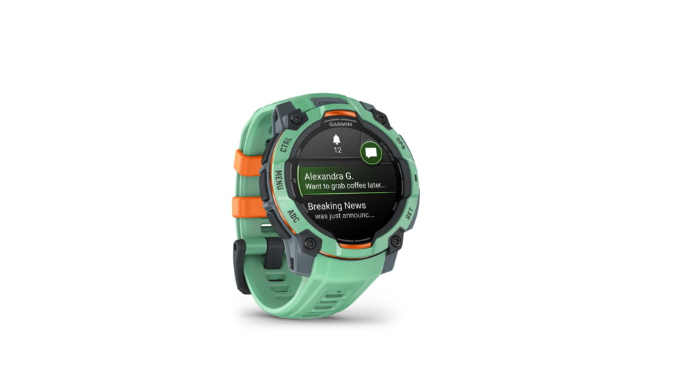 Garmin Instinct 3 Amoled GPS Watch, 45mm dia, Neotropic, 010-02936-01