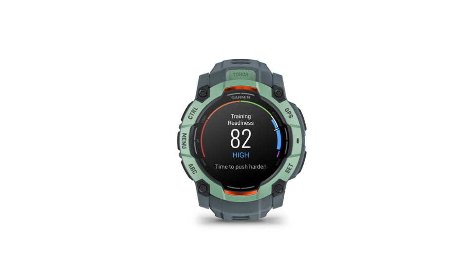 Garmin Instinct 3 Amoled GPS Watch, 50mm dia, Neotropic/Twilight, 010-03020-01