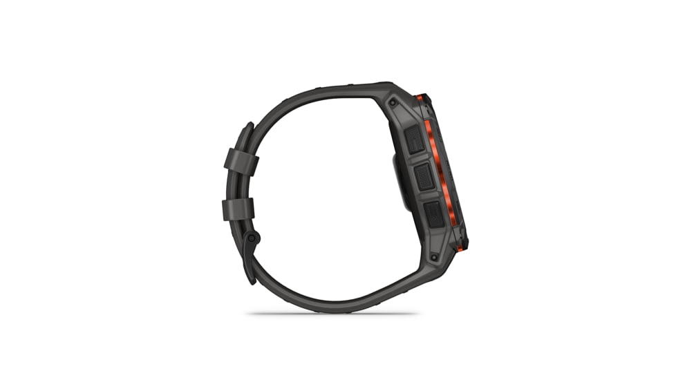 Garmin Instinct 3 Solar GPS Watch, 50mm dia, Black/Charcoal, 010-02935-00